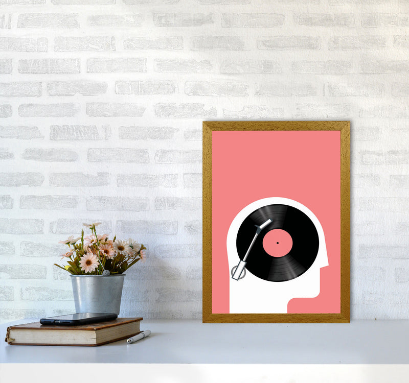 Listen To Records Art Print by Jason Stanley A3 Print Only