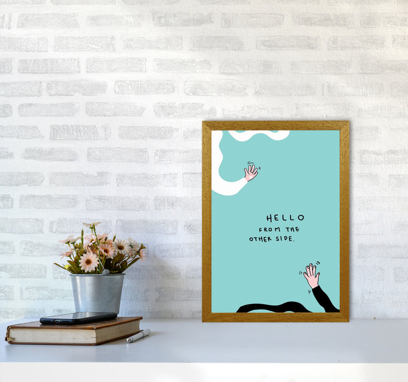 Hello From The Other Side Art Print by Jason Stanley A3 Print Only