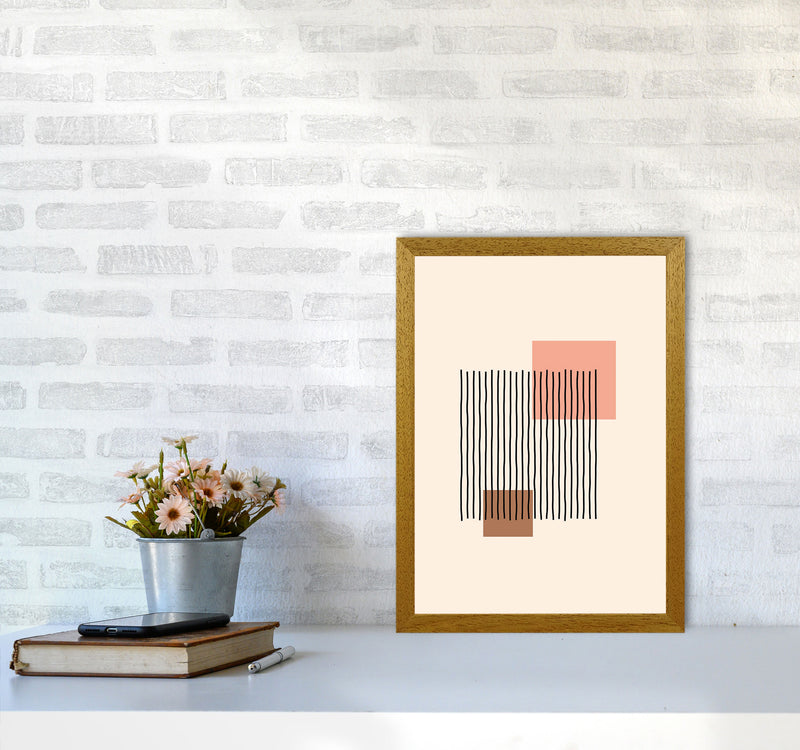 Geometric Abstract Shapes IIII Art Print by Jason Stanley A3 Print Only