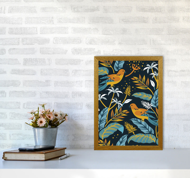 Birds And Plants Art Print by Jason Stanley A3 Print Only