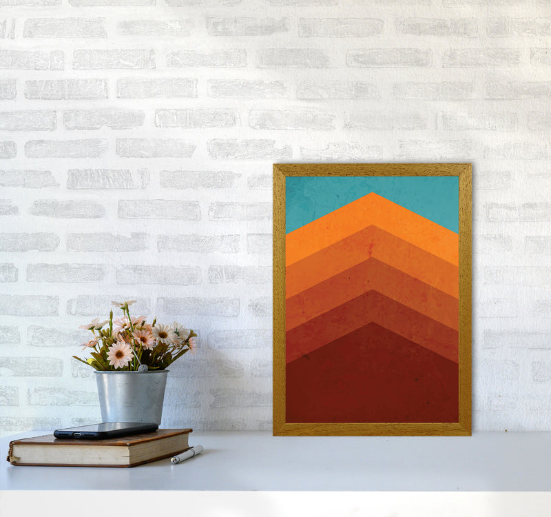 Abstract Mountain Sunrise II Art Print by Jason Stanley A3 Print Only