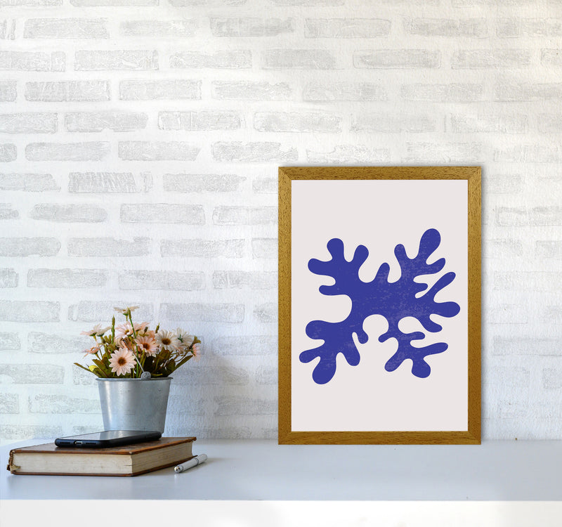 Abstract Blue Algae Art Print by Jason Stanley A3 Print Only