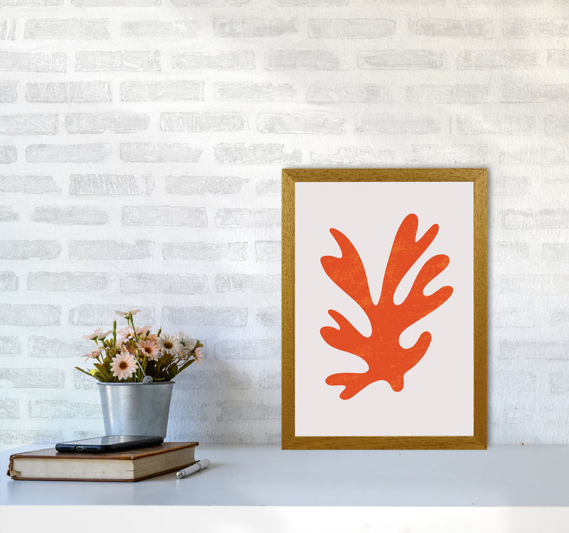 Abstract Red Algae Art Print by Jason Stanley A3 Print Only