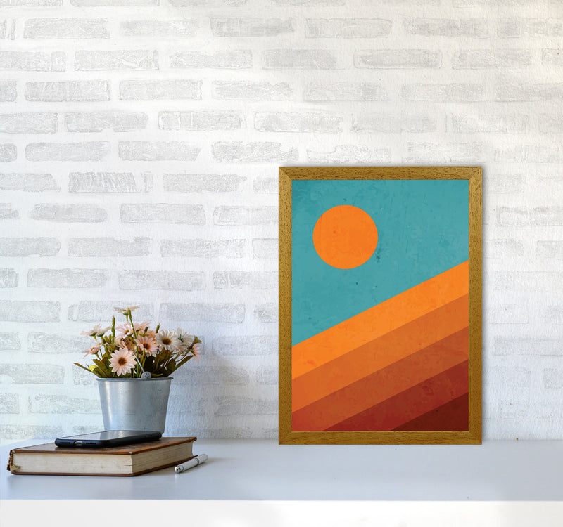Abstract Mountain Sunrise I Art Print by Jason Stanley A3 Print Only