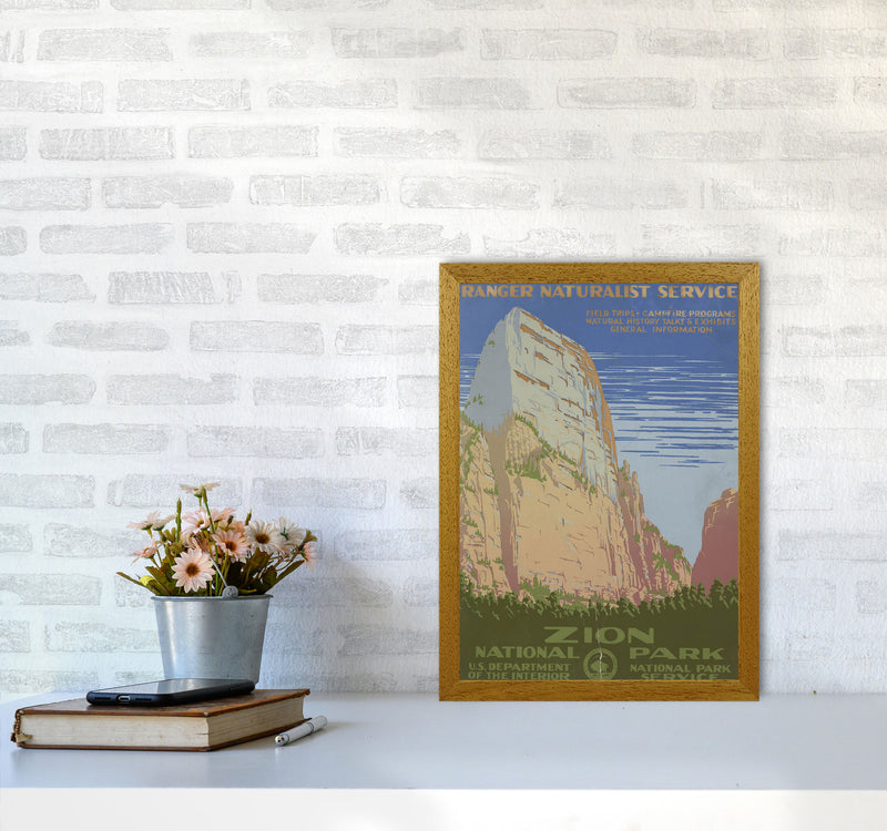 Zion National Park Art Print by Jason Stanley A3 Print Only