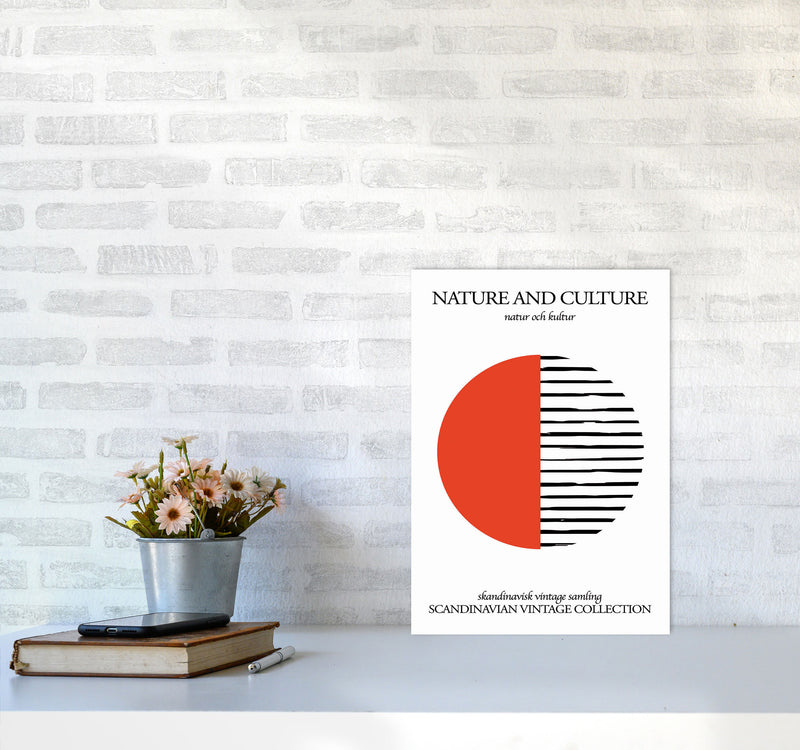 Nature And Culture Scandinavian Collection III Art Print by Jason Stanley A3 Black Frame