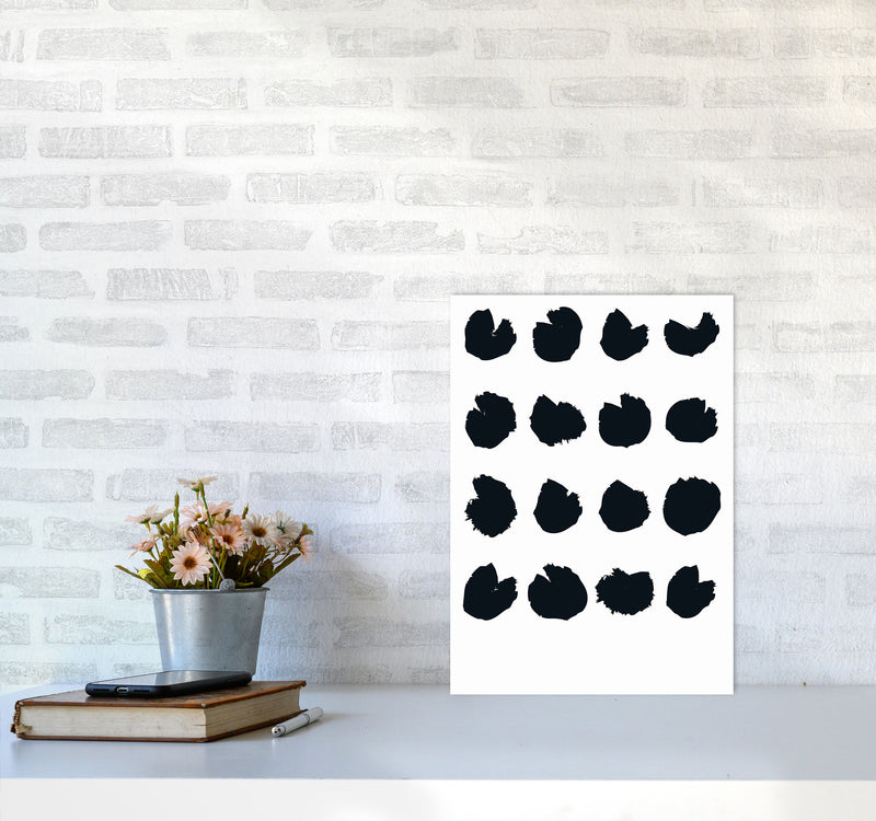 Minimal Geometric Series - 44 Art Print by Jason Stanley A3 Black Frame