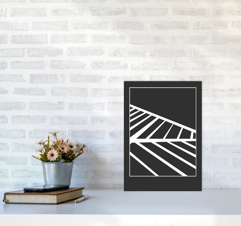 Minimal Geometric Series - 25 Art Print by Jason Stanley A3 Black Frame