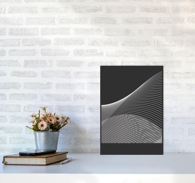 Minimal Geometric Series - 13 Art Print by Jason Stanley A3 Black Frame