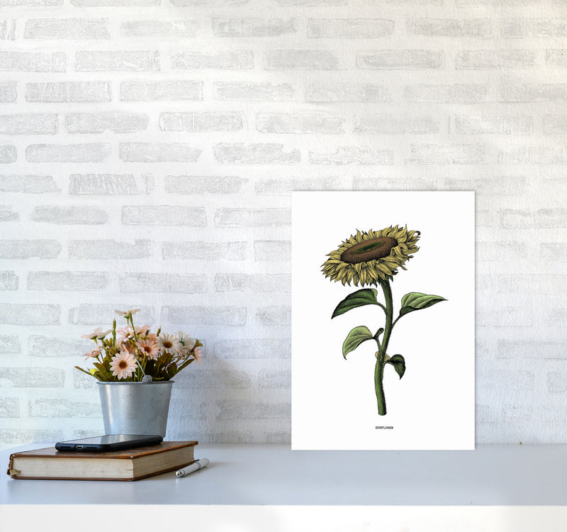 Sunflowers For President Art Print by Jason Stanley A3 Black Frame