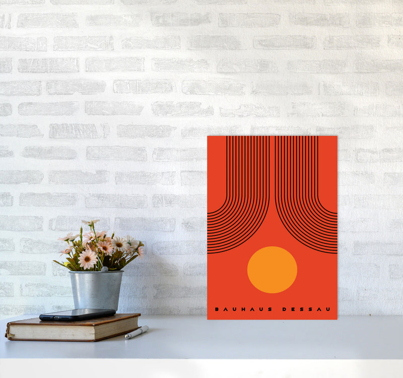 Bauhaus Design IIIIII Art Print by Jason Stanley A3 Black Frame