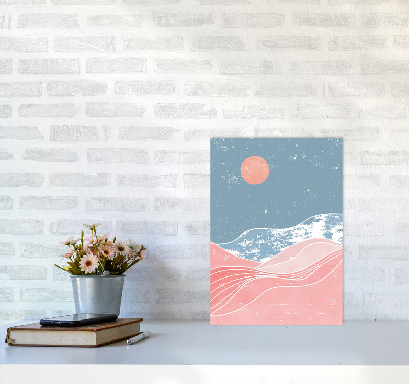 Washed Out Sunrise Art Print by Jason Stanley A3 Black Frame