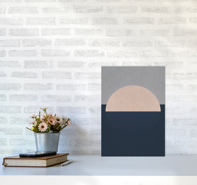 Minimal Vibes 2 Art Print by Jason Stanley A3 Black Frame