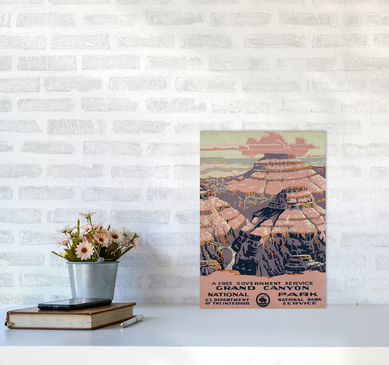 Grand Canyon National Park Art Print by Jason Stanley A3 Black Frame