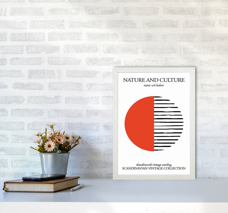 Nature And Culture Scandinavian Collection III Art Print by Jason Stanley A3 Oak Frame