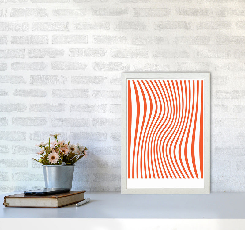 Minimal Geometric Series - 22 Art Print by Jason Stanley A3 Oak Frame