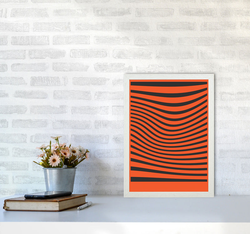 Minimal Geometric Series - 21 Art Print by Jason Stanley A3 Oak Frame