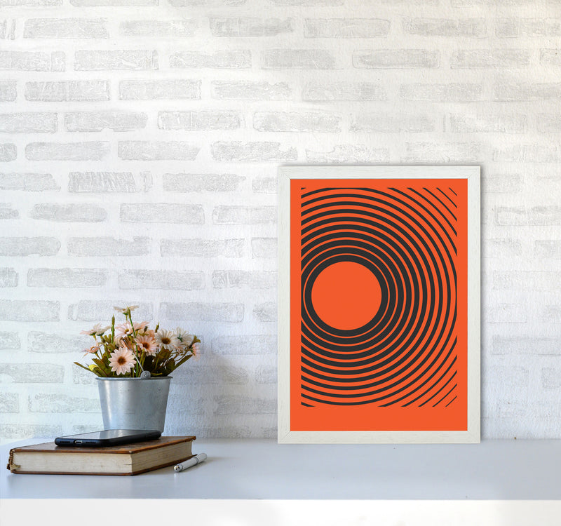 Minimal Geometric Series - 32 Art Print by Jason Stanley A3 Oak Frame