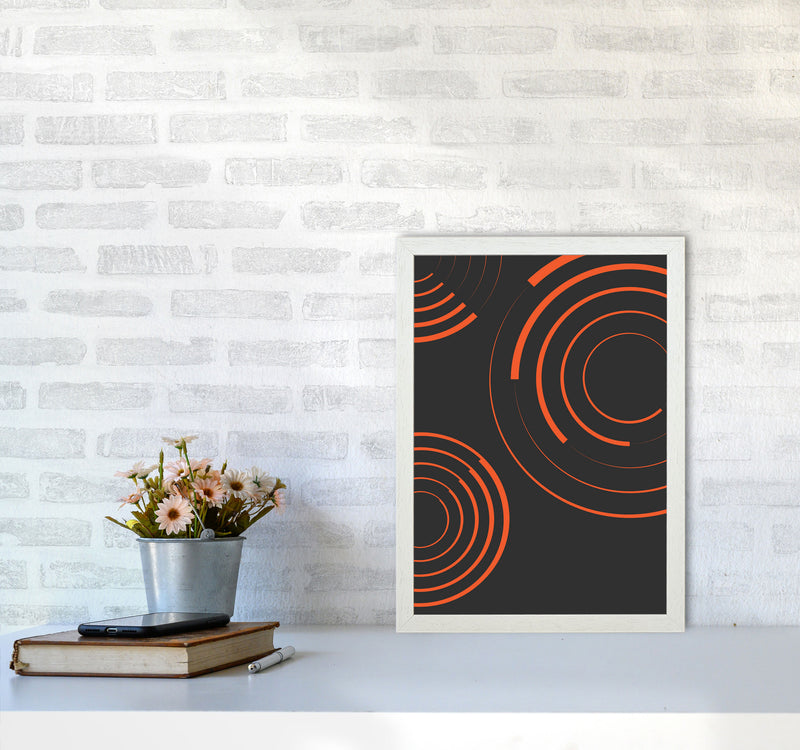 Minimal Geometric Series - 30 Art Print by Jason Stanley A3 Oak Frame