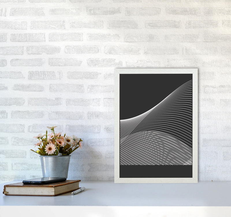 Minimal Geometric Series - 13 Art Print by Jason Stanley A3 Oak Frame