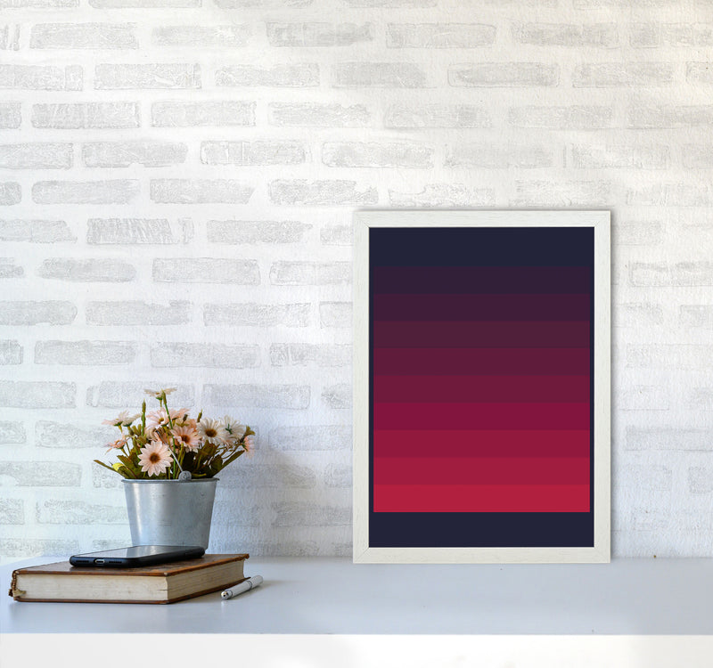 Minimal Geometric Series - 5 Art Print by Jason Stanley A3 Oak Frame