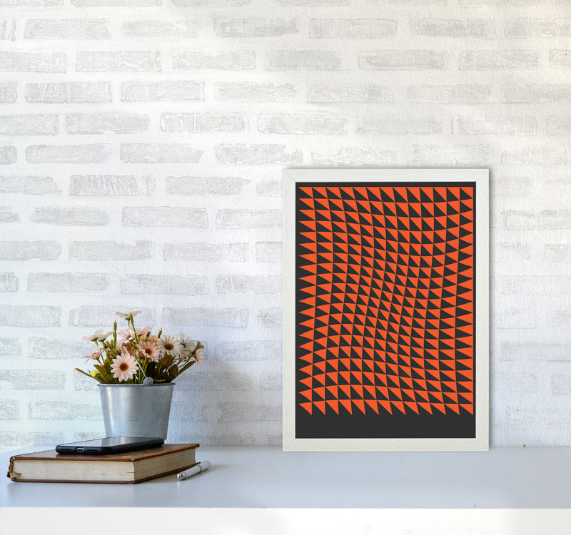 Minimal Geometric Series - 19 Art Print by Jason Stanley A3 Oak Frame