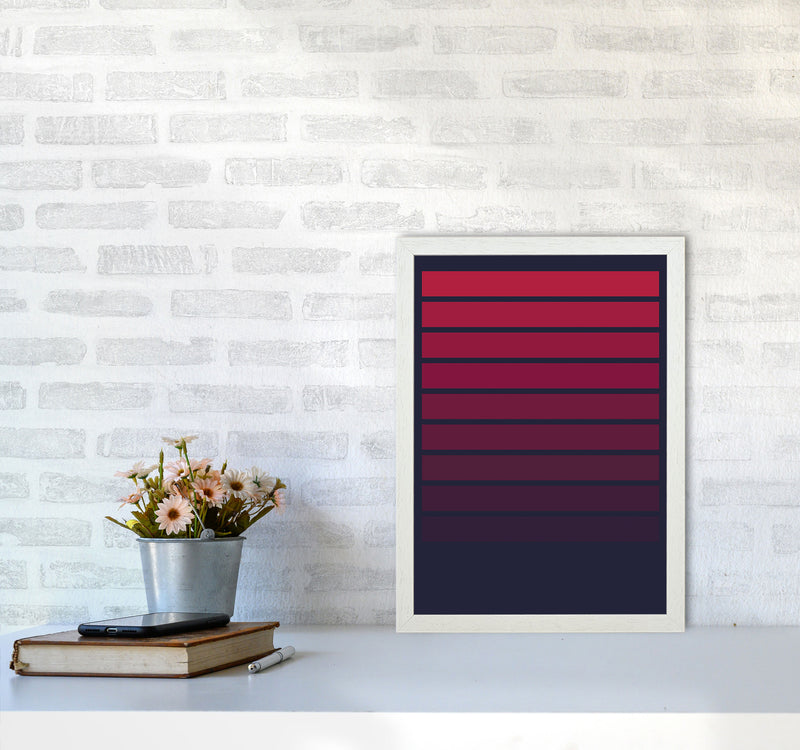 Minimal Geometric Series - 4 Art Print by Jason Stanley A3 Oak Frame