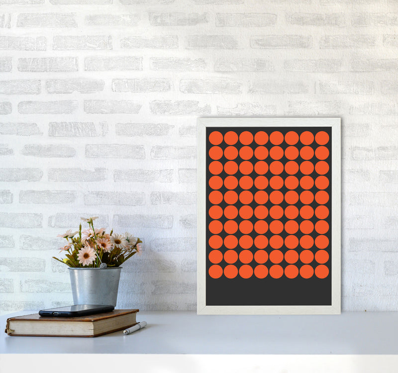 Minimal Geometric Series - 8 Art Print by Jason Stanley A3 Oak Frame