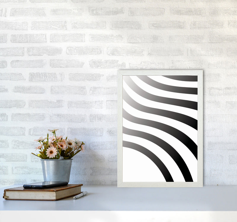 Minimal Geometric Series - 2 Art Print by Jason Stanley A3 Oak Frame