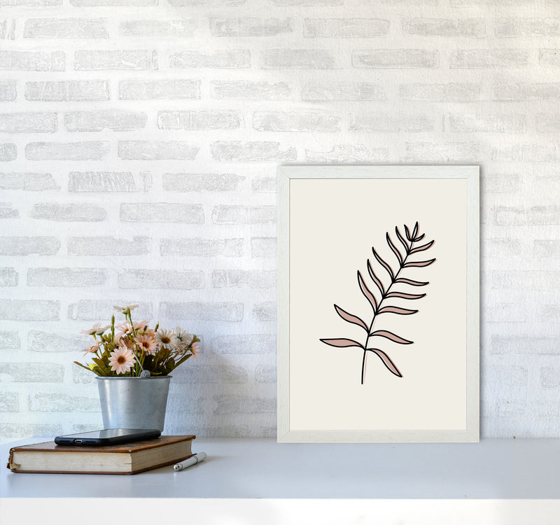 Abstract Tropical Leaves I Art Print by Jason Stanley A3 Oak Frame