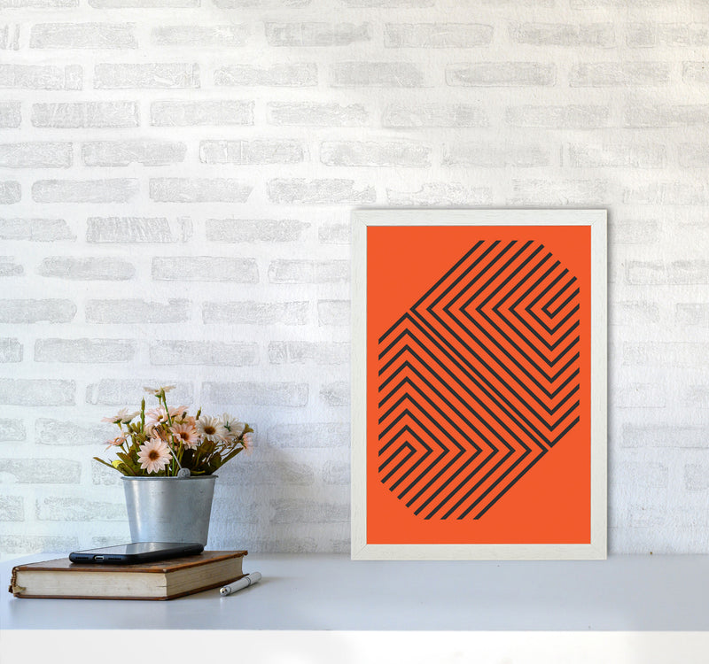 Pattern Series -2 Art Print by Jason Stanley A3 Oak Frame