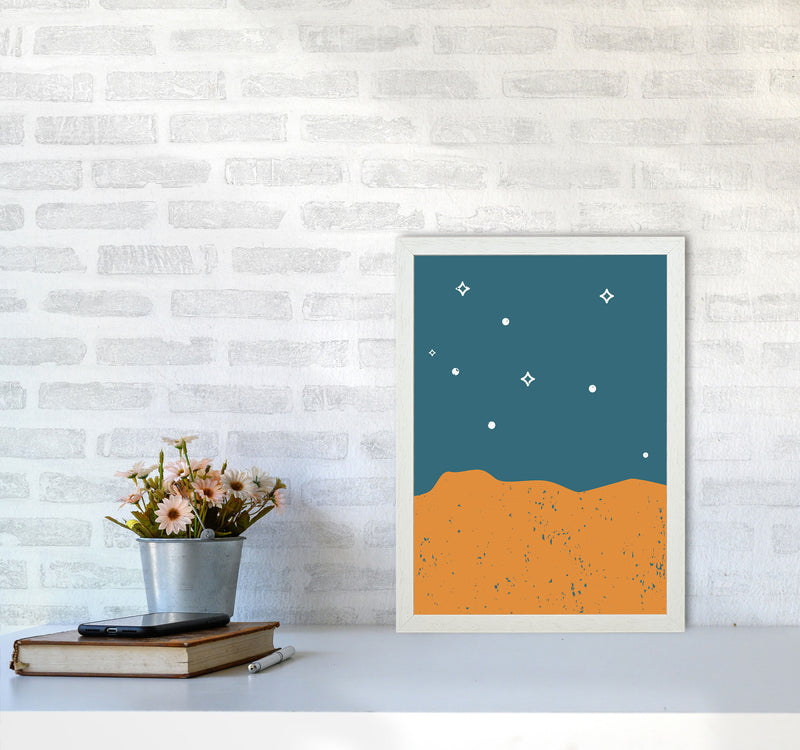 Starry Night II Art Print by Jason Stanley A3 Oak Frame