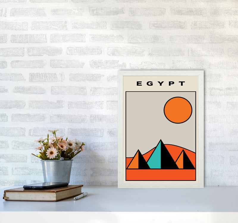 Egypt Art Print by Jason Stanley A3 Oak Frame