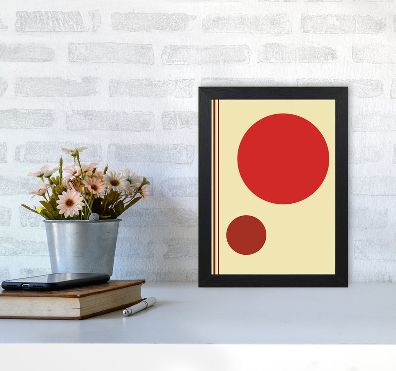 Minimal Geometric Series - 39 Art Print by Jason Stanley A4 White Frame