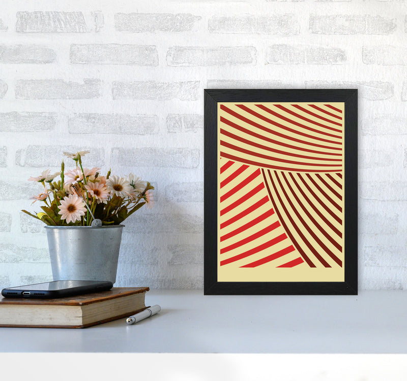 Minimal Geometric Series - 38 Art Print by Jason Stanley A4 White Frame