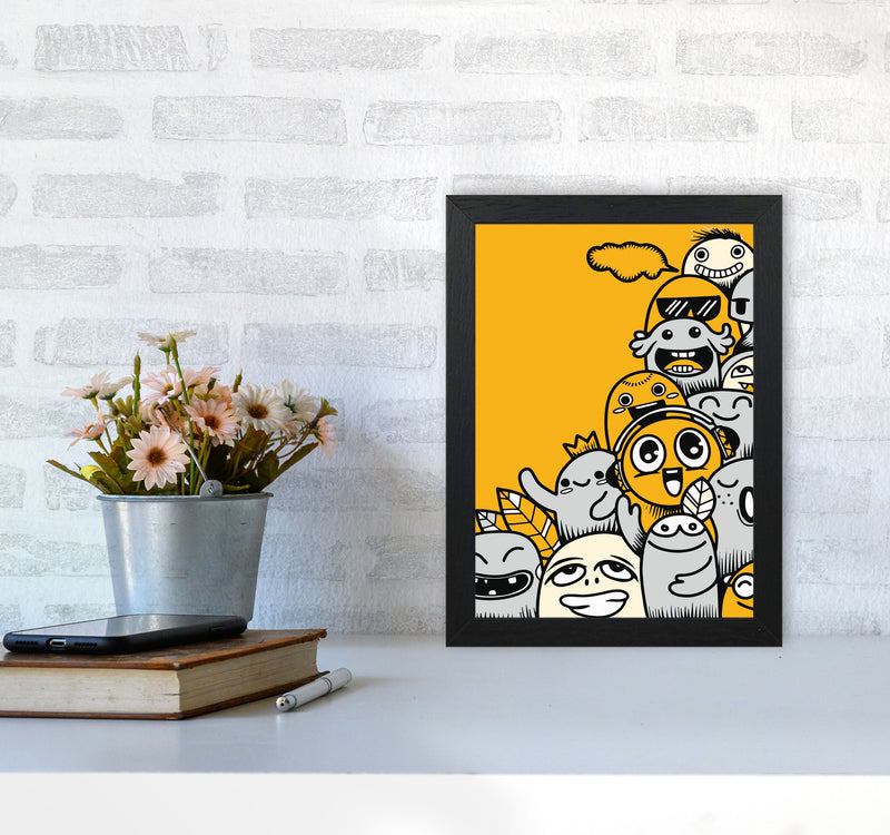 Happiness Comes In Many Forms Art Print by Jason Stanley A4 White Frame
