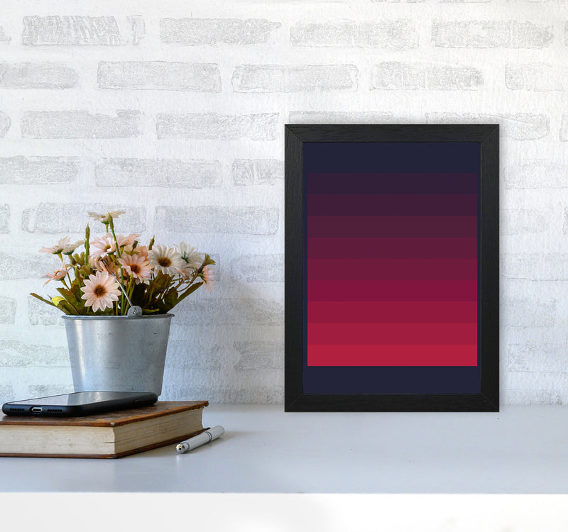 Minimal Geometric Series - 5 Art Print by Jason Stanley A4 White Frame