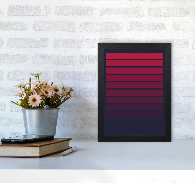 Minimal Geometric Series - 4 Art Print by Jason Stanley A4 White Frame