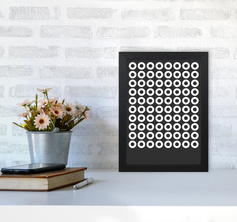 Minimal Geometric Series - 7 Art Print by Jason Stanley A4 White Frame