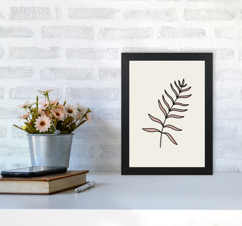 Abstract Tropical Leaves I Art Print by Jason Stanley A4 White Frame