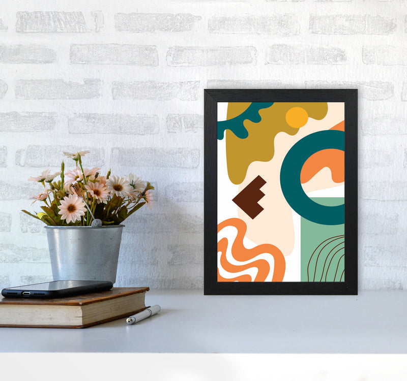 Abstract Expression III Art Print by Jason Stanley A4 White Frame