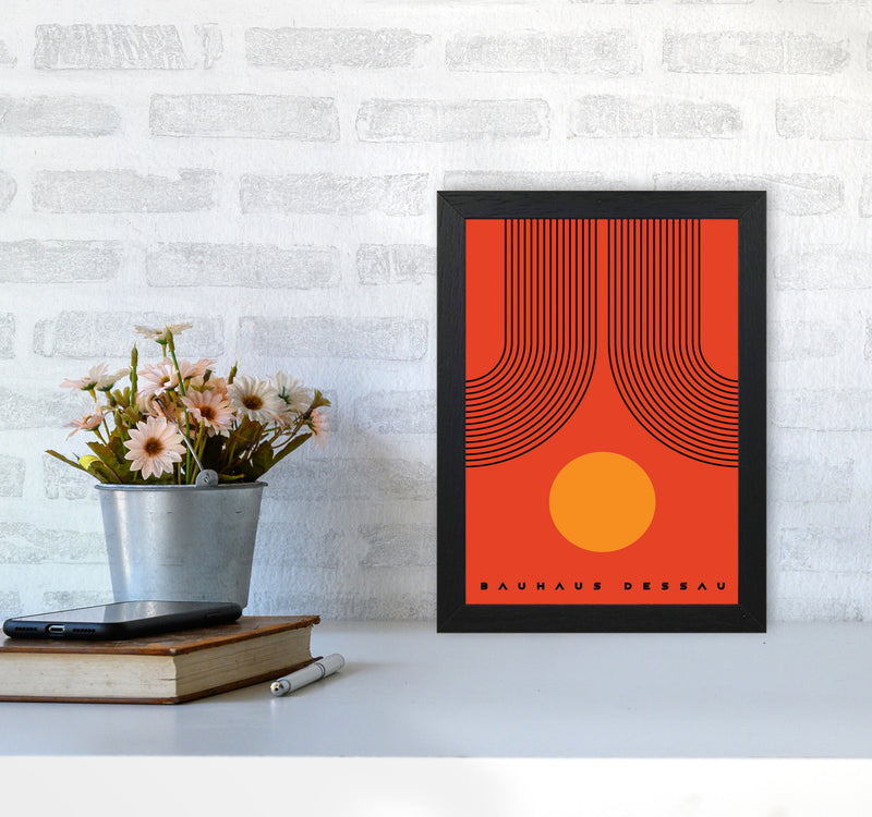 Bauhaus Design IIIIII Art Print by Jason Stanley A4 White Frame