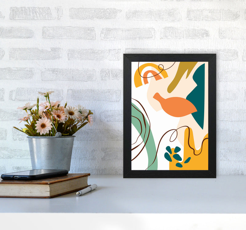 Abstract Expression I Art Print by Jason Stanley A4 White Frame