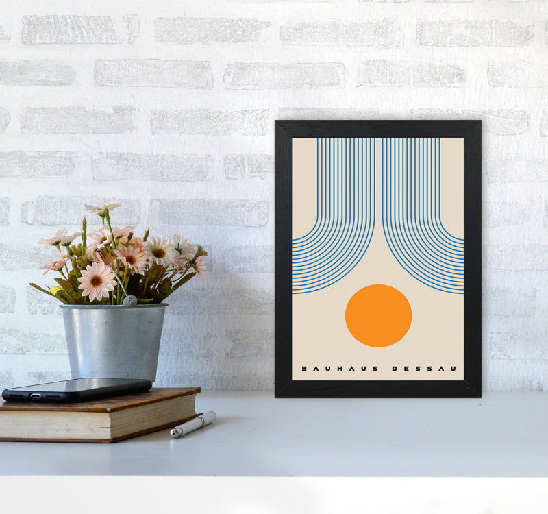 Bauhaus Design III Art Print by Jason Stanley A4 White Frame