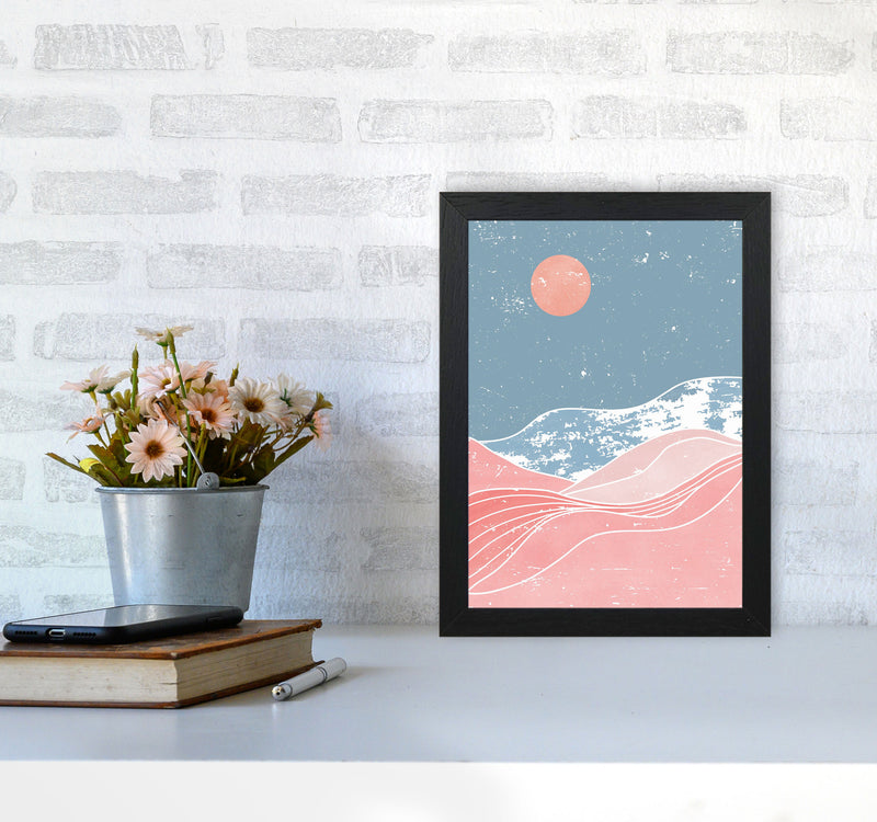 Washed Out Sunrise Art Print by Jason Stanley A4 White Frame