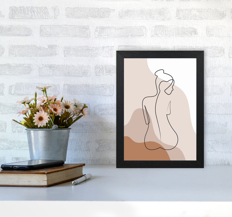 Female Figure II Art Print by Jason Stanley A4 White Frame