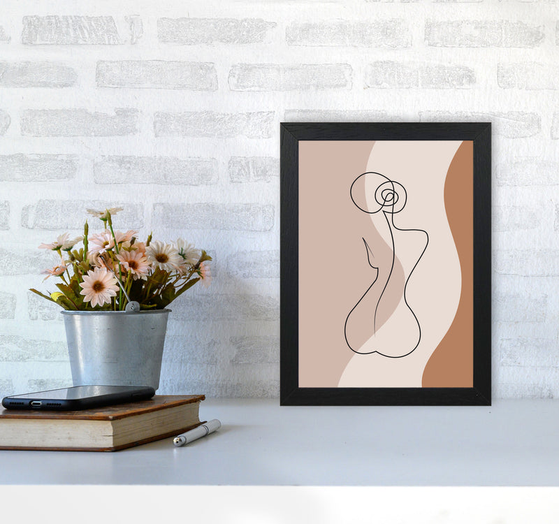Female Figure I Art Print by Jason Stanley A4 White Frame
