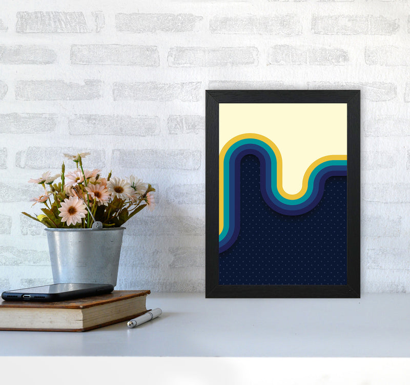 Melty Vibes II Art Print by Jason Stanley A4 White Frame
