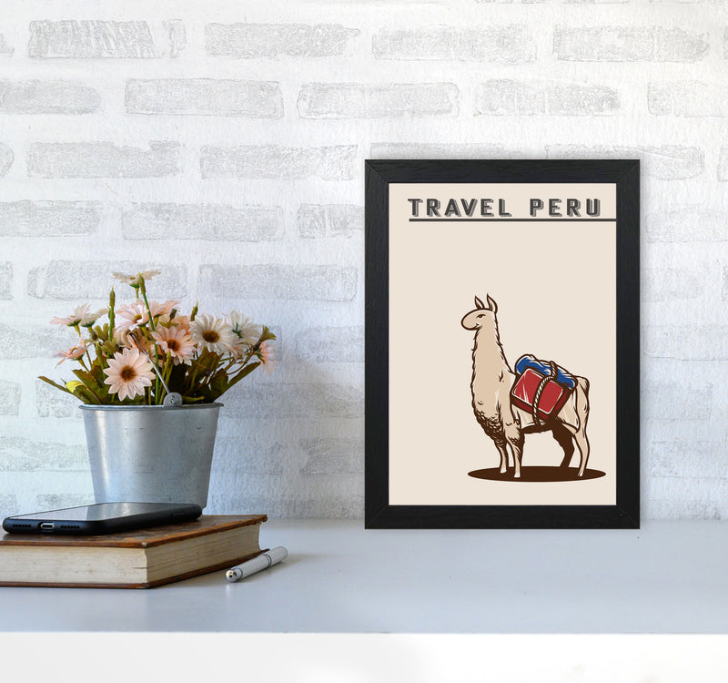 Travel Peru Art Print by Jason Stanley A4 White Frame