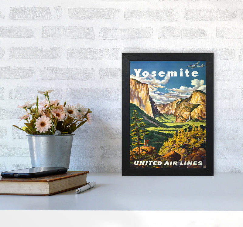 Yosemite National Park Art Print by Jason Stanley A4 White Frame